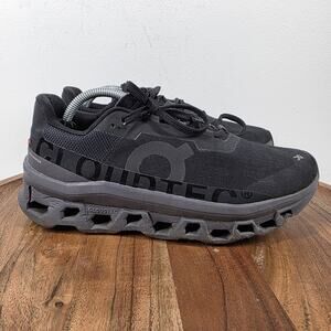 On Cloud Cloudmonster Black Magnet Womens Black Size 8.5 Running Shoes 61.99024